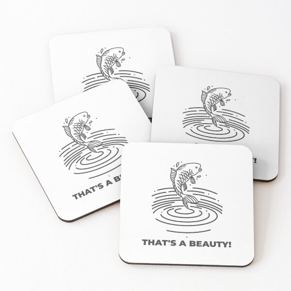 Item preview, That’s A Beauty! – Hand-Drawn Style Fishing Design  designed and sold by TalkTee Me.