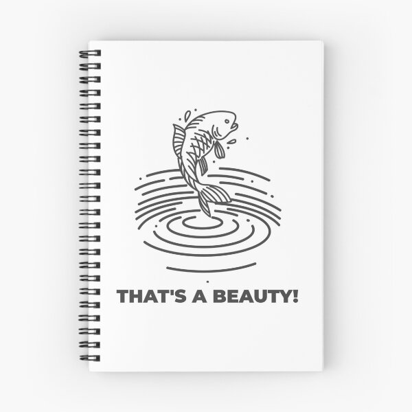 Item preview, That’s A Beauty! – Hand-Drawn Style Fishing Design  designed and sold by TalkTee Me.