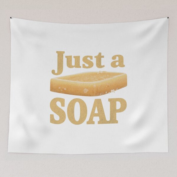 Item preview, Just a Soap – Conceptual Minimalist Illustration designed and sold by RED-MOUSE.