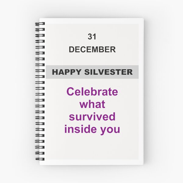Item preview, Happy Silvester - December 31, Edition: 10 designed and sold by ariksworld.