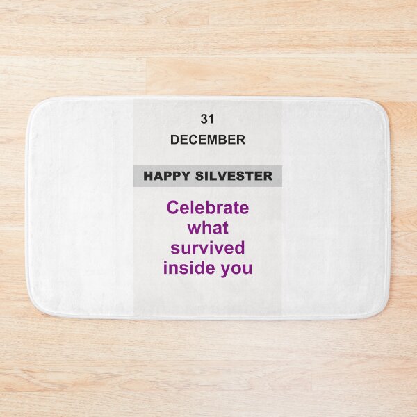 Item preview, Happy Silvester - December 31, Edition: 10 designed and sold by ariksworld.