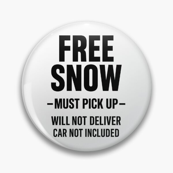 Item preview, Free Snow – Funny Winter Shirt designed and sold by BROHLine Studio.