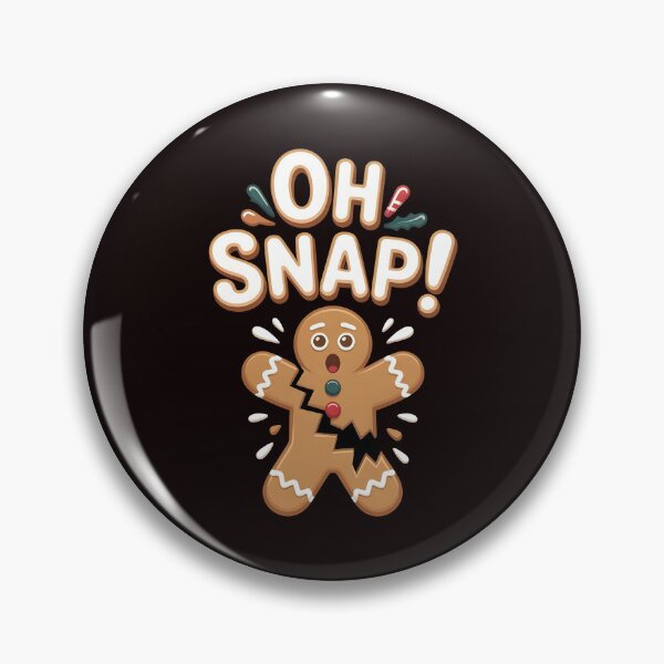 Item preview, Oh Snap Gingerbread 67 – Christmas Meme Design designed and sold by Redgiant87x.