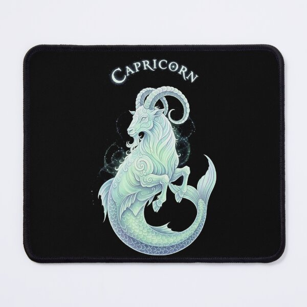 Item preview, Glimmering Capricorn Zodiac designed and sold by ZodiacWonders.