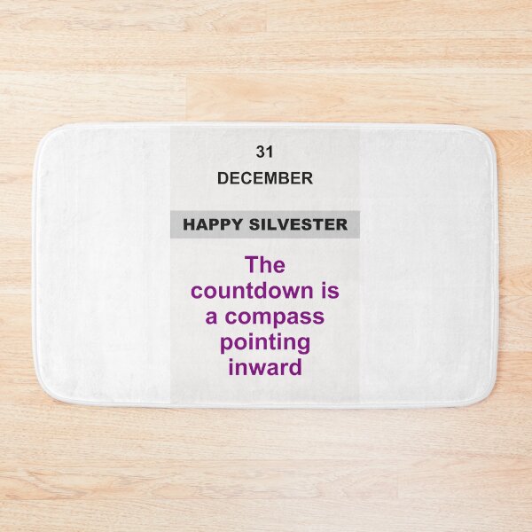Item preview, Happy Silvester - December 31, Edition: 11 designed and sold by ariksworld.