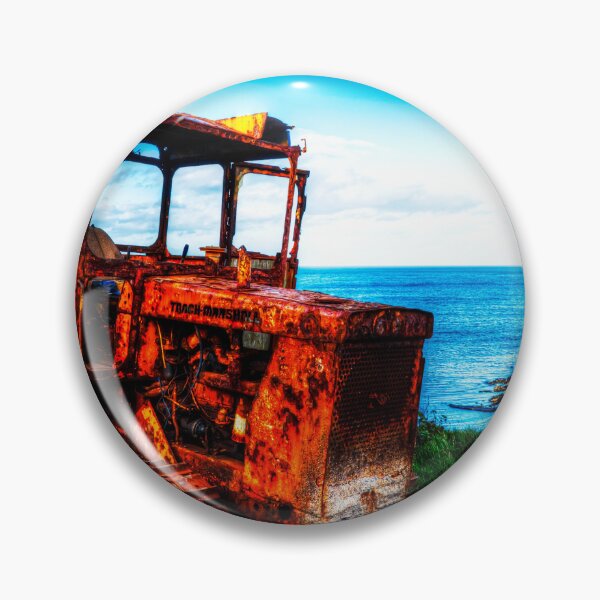 Item preview, Rusty Tractor by Flamborough Head North Landing, Yorkshire, England designed and sold by Paul Thompson Photography.