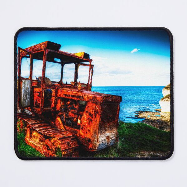 Item preview, Rusty Tractor by Flamborough Head North Landing, Yorkshire, England designed and sold by Paul Thompson Photography.