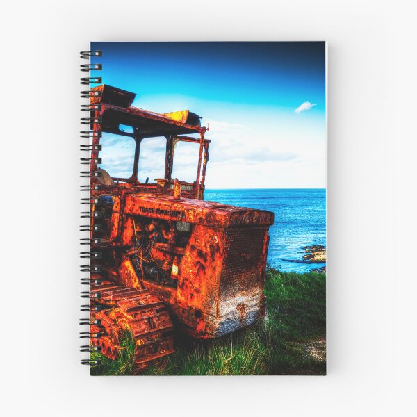 Item preview, Rusty Tractor by Flamborough Head North Landing, Yorkshire, England designed and sold by Paul Thompson Photography.