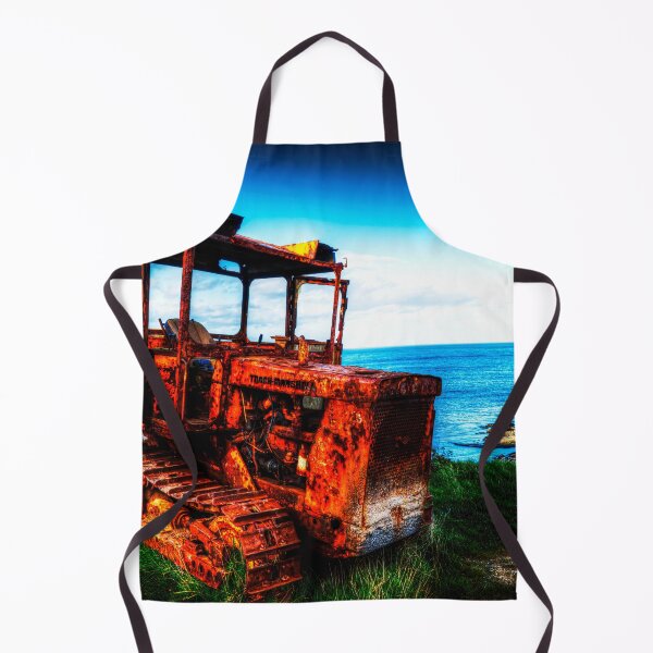 Item preview, Rusty Tractor by Flamborough Head North Landing, Yorkshire, England designed and sold by Paul Thompson Photography.