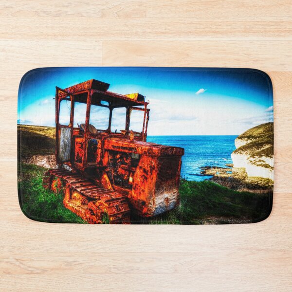 Item preview, Rusty Tractor by Flamborough Head North Landing, Yorkshire, England designed and sold by Paul Thompson Photography.