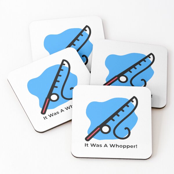 Item preview, It Was A Whopper! – Funny Fishing Story designed and sold by TalkTee Me.