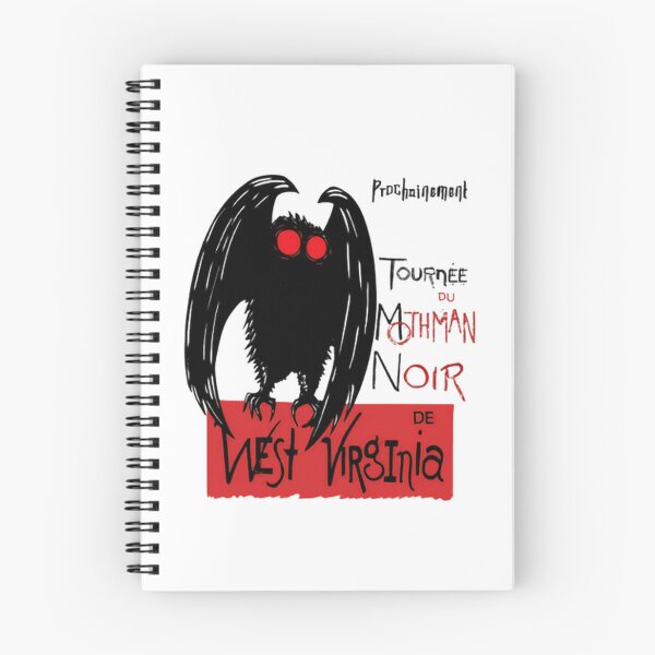 Item preview, Funny Mothman Cryptozoology Laughing at Night designed and sold by SkeletonsDanger.
