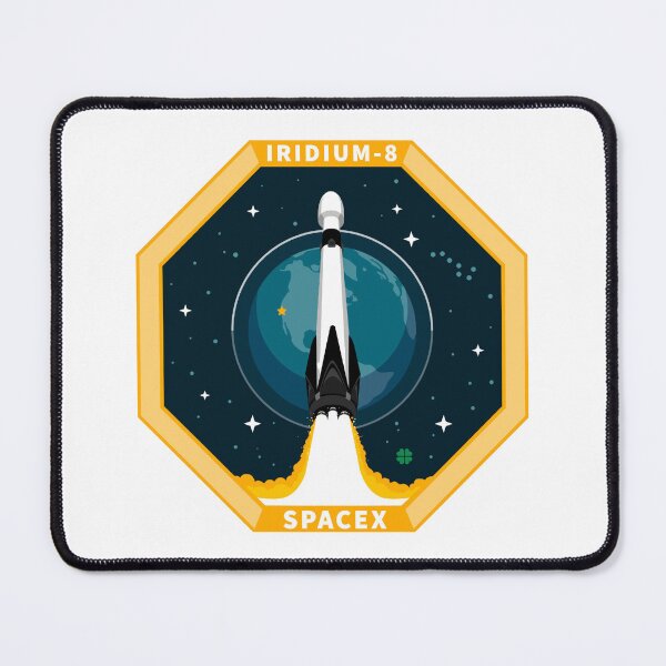 Item preview, SpaceX Iridium-8 Satellite Constellation Launch Patch designed and sold by CharlieDesings.