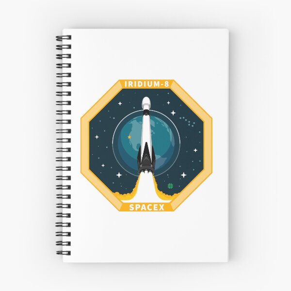 Item preview, SpaceX Iridium-8 Satellite Constellation Launch Patch designed and sold by CharlieDesings.
