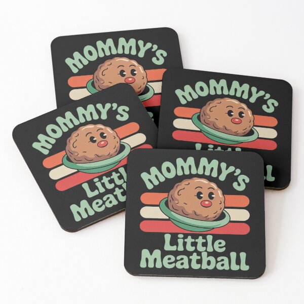 Item preview, Mommy's Little Meatball Italian Funny Meme  designed and sold by MyzoToyota.