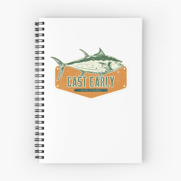 Item preview, Cast Early – Sun Up to Sundown | Angler Lifestyle Fishing designed and sold by TalkTee Me.