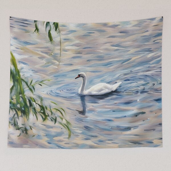 Item preview, White Swan -1 designed and sold by tomorrowsart.