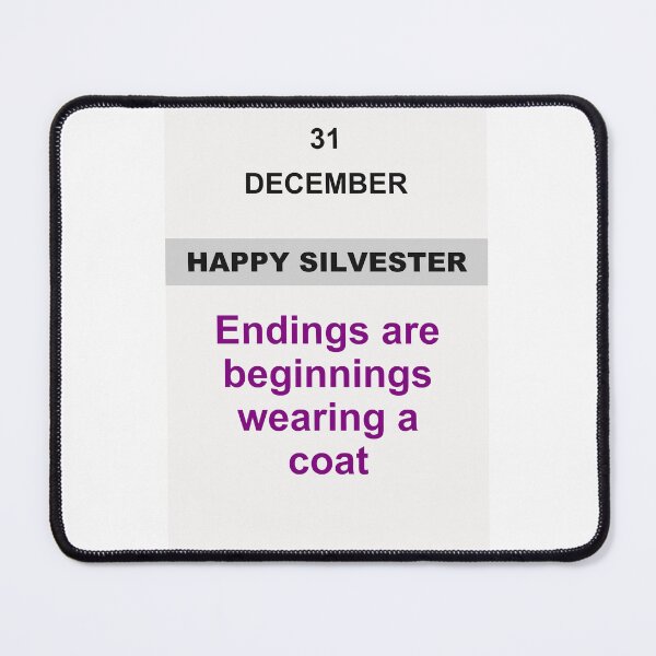 Item preview, Happy Silvester - December 31, Edition: 14 designed and sold by ariksworld.