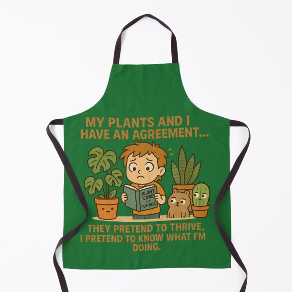 Item preview, My Plants and I Have an Agreement – Funny Plant Parent Design designed and sold by TroyTheTerrific.