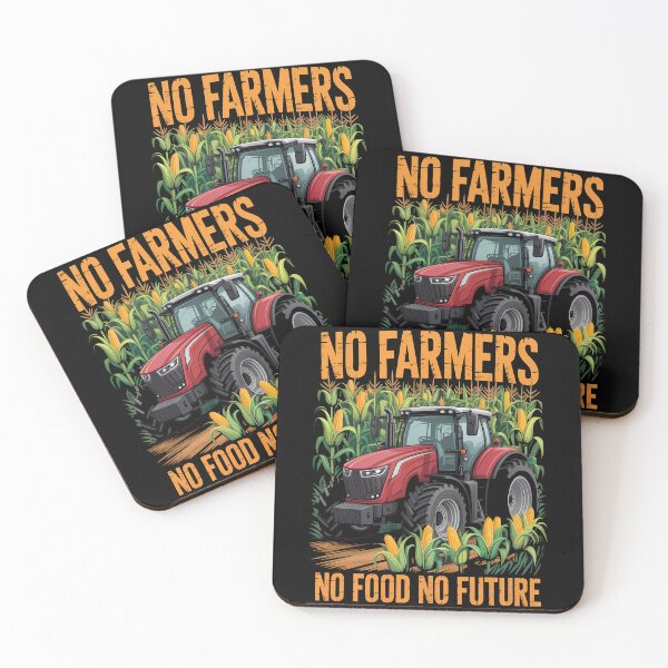 Item preview, No Farmers No Food No Future Tractor Design designed and sold by FreeArt2.