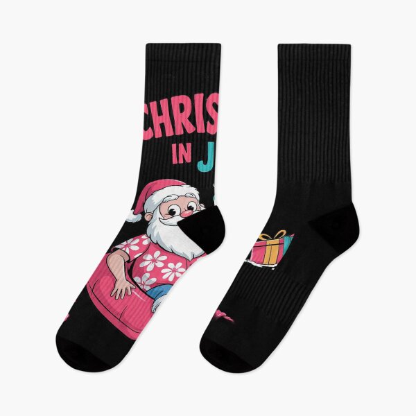 Item preview, Funny Santa Flamingo Christmas In July Summer Xmas Women Kid  designed and sold by NailMolisa.