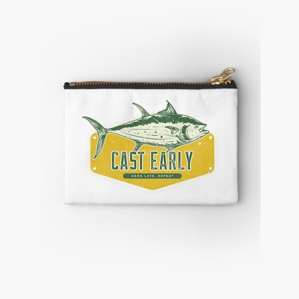 Item preview, Cast Early Home Late Repeat – Funny Fishing Design  designed and sold by TalkTee Me.