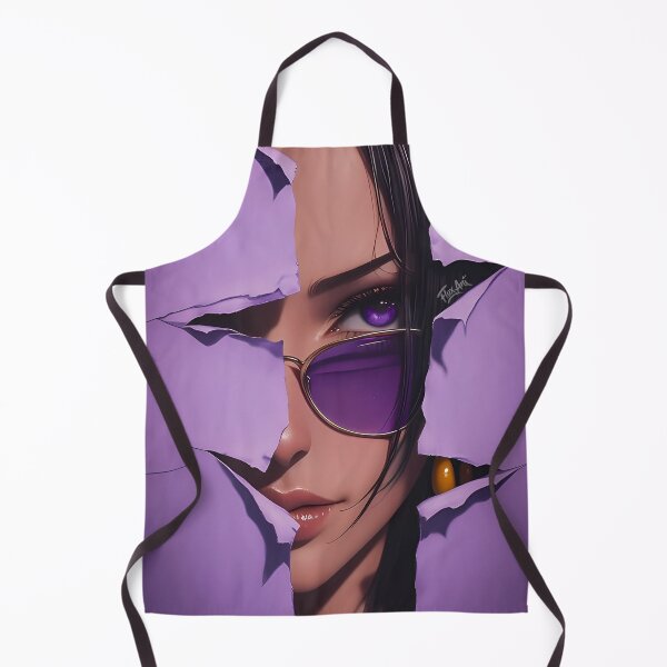 Item preview, Purple Vision – Stylish Portrait Through Torn Paper designed and sold by Dyan4.