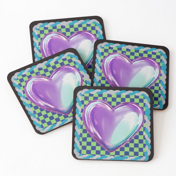 Item preview, Retro Valentines Day Heart, Retro Checkered Valentines, Valentines Day Design, Coquette Valentine, Pink Love designed and sold by DesignDenDo ⭐⭐⭐⭐⭐.