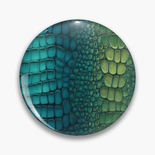 Item preview, Classic Bold-Styled Crocodile Skin Texture For Nature Print Fan designed and sold by RoyalStarsPatts.
