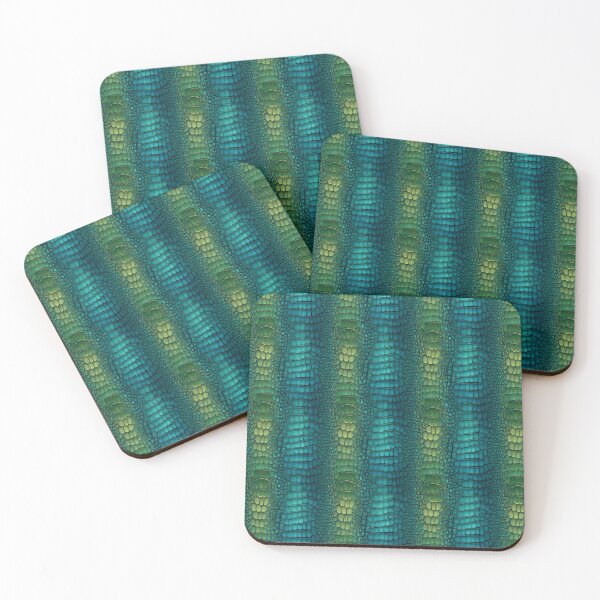 Item preview, Classic Bold-Styled Crocodile Skin Texture For Nature Print Fan designed and sold by RoyalStarsPatts.