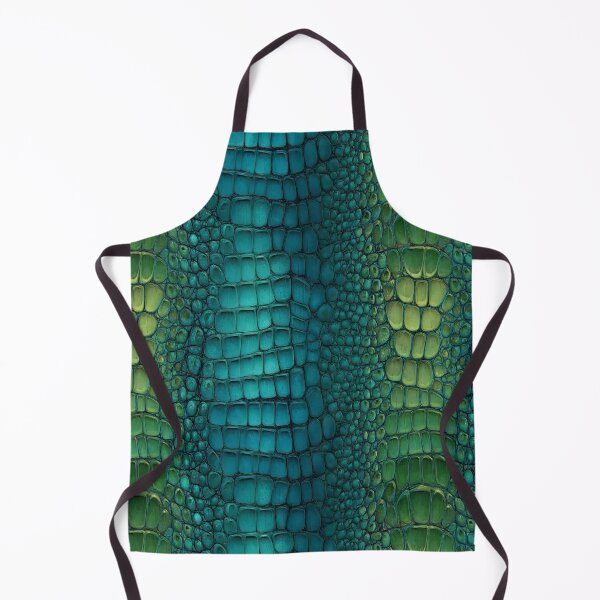 Item preview, Classic Bold-Styled Crocodile Skin Texture For Nature Print Fan designed and sold by RoyalStarsPatts.