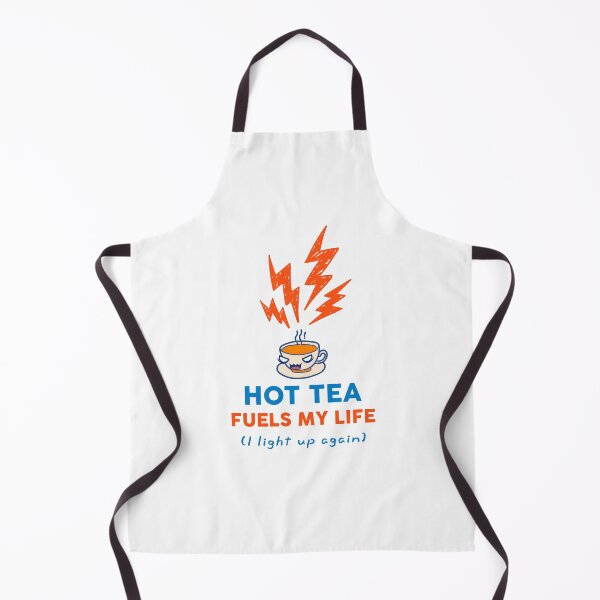 Item preview, Hot Tea Fuels My Life Quote designed and sold by heyyoyeah63.