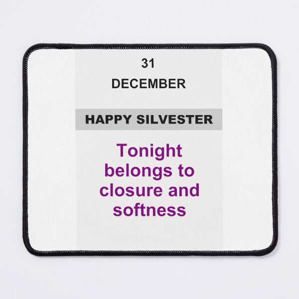 Item preview, Happy Silvester - December 31, Edition: 17 designed and sold by ariksworld.