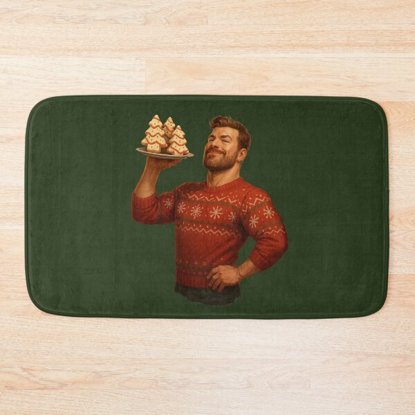 Item preview, Trophy Husband Christmas Snack Cake Hero designed and sold by I AM BRO.