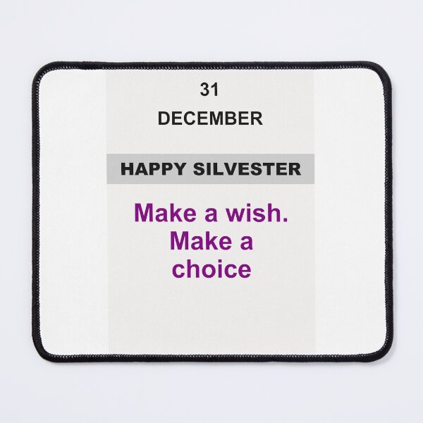Item preview, Happy Silvester - December 31, Edition: 18 designed and sold by ariksworld.