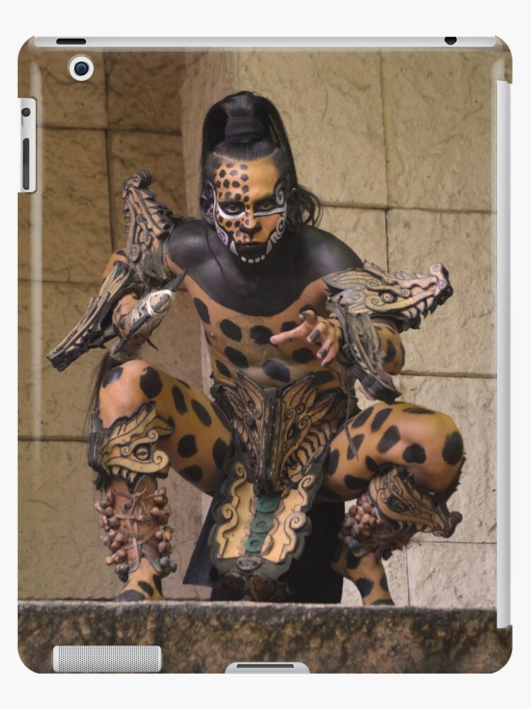 Maya Sacred Animal Dancer in Dios Jaguar Costume