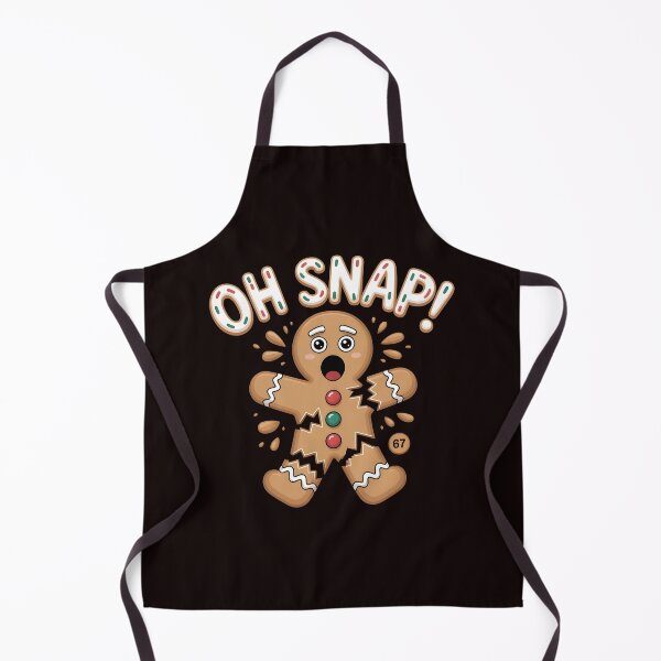 Item preview, Oh Snap Gingerbread 67 – Six Seven Meme Christmas Style designed and sold by Redgiant87x.