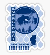 Emerald Bay (Through the Looking Glass) Sticker