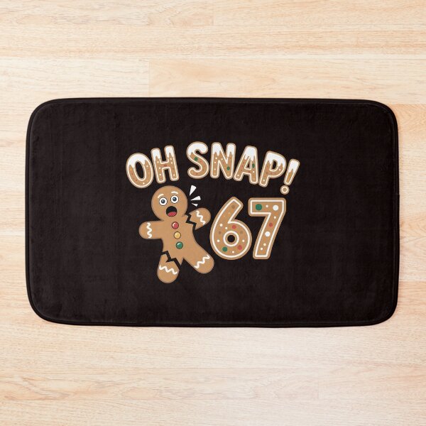 Item preview, Broken Gingerbread Meme – Oh Snap Gingerbread 67 designed and sold by Redgiant87x.