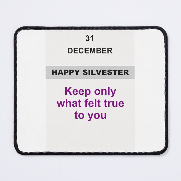 Item preview, Happy Silvester - December 31, Edition: 20 designed and sold by ariksworld.