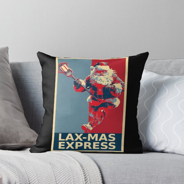 Item preview, Laxmas Express Santa Claus Lacrosse Player designed and sold by TrueArtsStore.