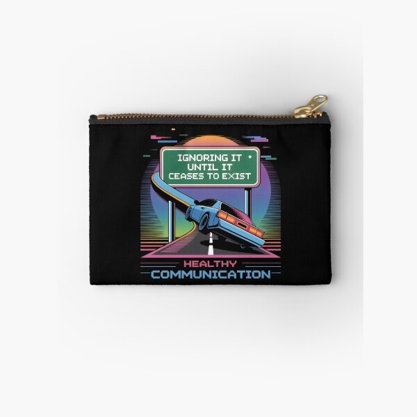 Item preview, Ignoring It Until It Ceases to Exist Retro Sunset Communication Highway Design designed and sold by SplashTastic.