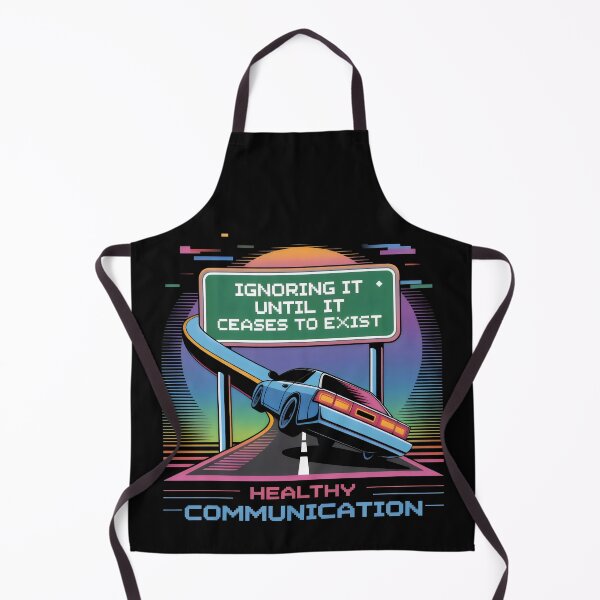 Item preview, Ignoring It Until It Ceases to Exist Retro Sunset Communication Highway Design designed and sold by SplashTastic.