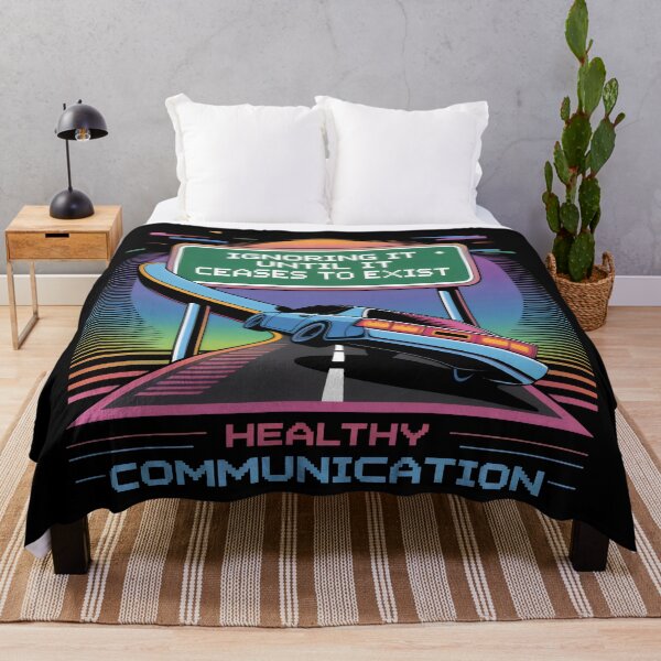 Item preview, Ignoring It Until It Ceases to Exist Retro Sunset Communication Highway Design designed and sold by SplashTastic.