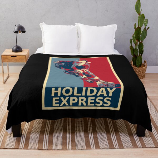 Item preview, Holiday Express Santa Claus Ice Hockey Player designed and sold by TrueArtsStore.