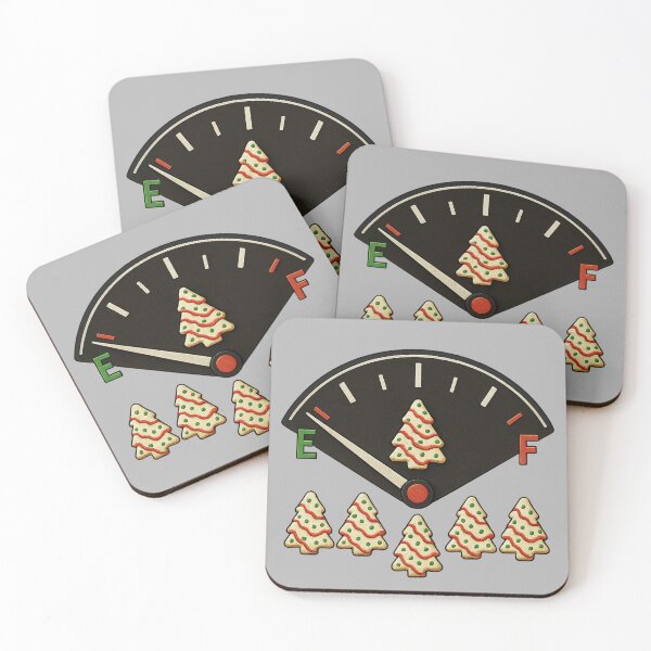 Item preview, Christmas Snack Cake Fuel Gauge Funny Design designed and sold by I AM BRO.