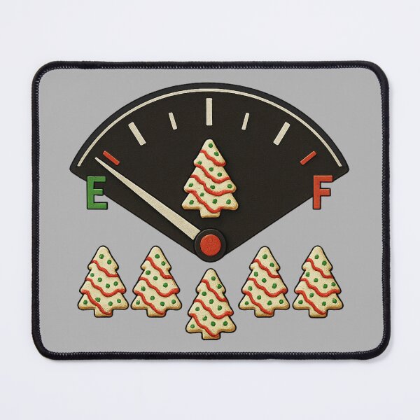 Item preview, Christmas Snack Cake Fuel Gauge Funny Design designed and sold by I AM BRO.