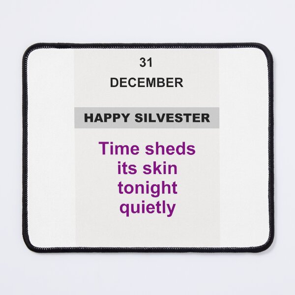 Item preview, Happy Silvester - December 31, Edition: 21 designed and sold by ariksworld.