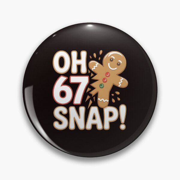 Item preview, Oh Snap Gingerbread 67 – Holiday Meme Cookie Chaos designed and sold by Redgiant87x.