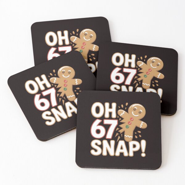 Item preview, Oh Snap Gingerbread 67 – Holiday Meme Cookie Chaos designed and sold by Redgiant87x.